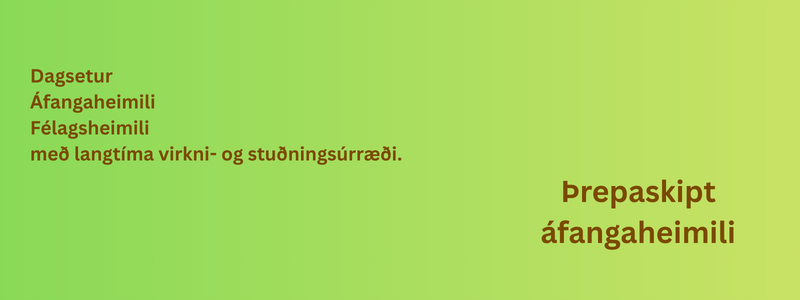 Þrepaskipt áfangaheimili